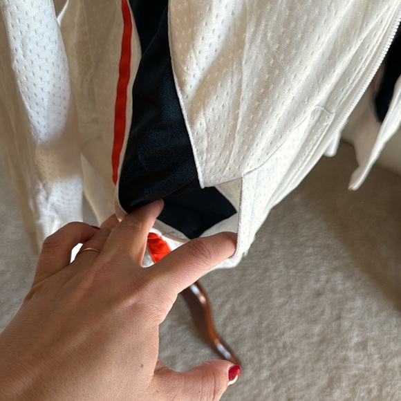 Vintage Nike rare white blue orange nylon polyester athletic jacket size XL - Picture 7 of 10